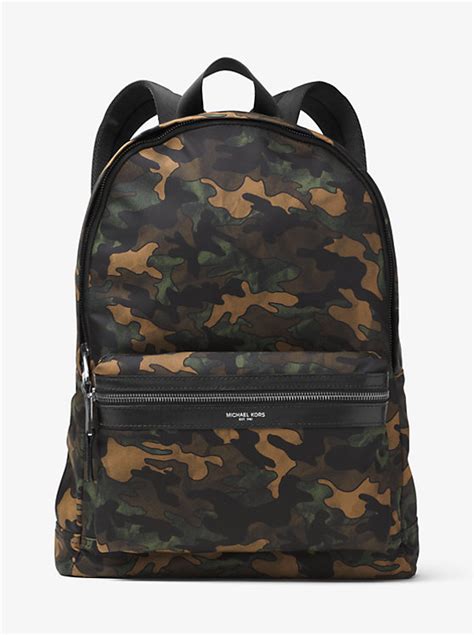 Kent Camouflage Nylon Backpack 